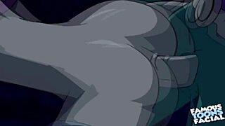 Starfire and Robin in Doggystyle Pose