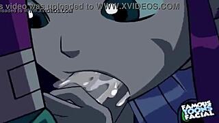 Starfire and Robin in Doggystyle Pose