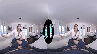 step sister takes advantage in vr