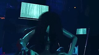 Sadako Hentai Cartoon Ends in Messy Creampie Scene