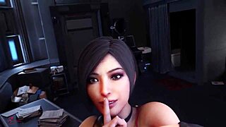 ada wong gets infected with the d-virus in this parody