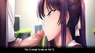 Saimin Gakushu Secret Desire Ep2 - Getting a Blowjob in the Game