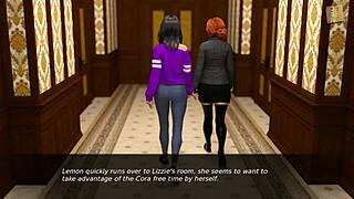 redhead in erotic dusklight manor