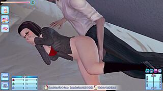 More sexy beach premium resort gameplay with anal and handcuffs