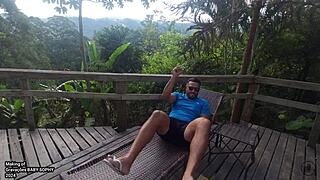 Baby sophy's hot making of in red familia!