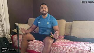 Baby sophy's hot making of in red familia!