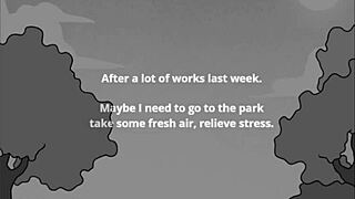 cheating milf janitor seduces shy boy for steamy sex lessons in a public bathroom stall.