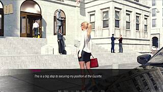 jessica oneil reporting hard news, blonde bombshell teasing with erotic stories, ready for more?