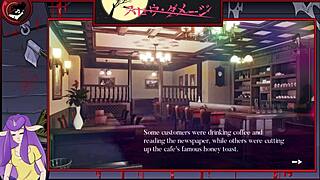 Slow damage part 4 features anime characters in a game with asian and japanese elements.