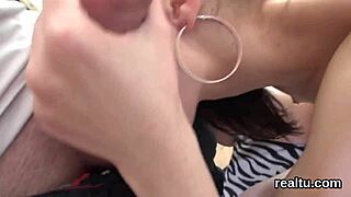 Fantastic Czech Teenie Tempted in Supermarket for POV Hardcore Ride