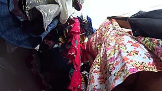 delicious rabeta of novinha caught in sneaky upskirt