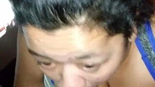 Sloppy deepthroat feels intense