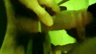 Petite brunette bent over in doggy style, her big ass and tits bouncing wildly