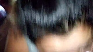 Sloppy deepthroat feels intense