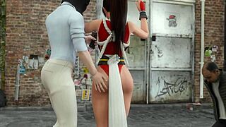 mai surrenders in doggystyle fucking blowjob cum in mouth