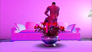 He Came Home And Found His Anime Wife In Hentai Action!