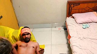 Hard Fucking and Creampie for Big Tits Bengali Babe