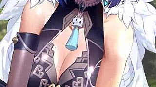 Yelan from Genshin Impact Gets Slammed Hard in Wild Anime Hentai Action with Raw Intensity