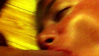 Slut Gf Loves To Suck Cock With Nipples Exposed