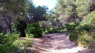 Cruising for public sex on the gay nude beach