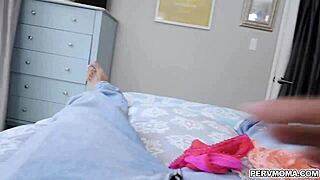 Blonde Milf Cherie Deville Likes Fucking Her Stepson With Blowjob And Monster Cock