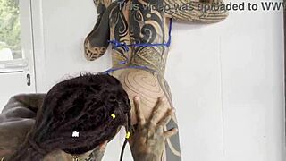 tattooed princess exclaims, 'train me hard!'