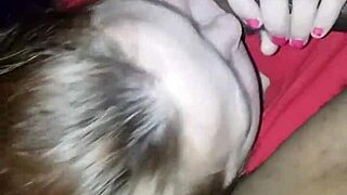 First Time Sucking This Hard Cock with Excitement