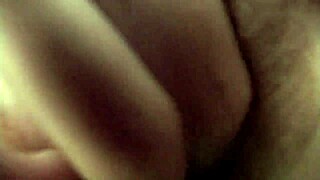 Amateur Italian masturbates with toys on webcam at home.