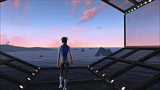 fallout 4 fashion number 204 features cute brunette in anime hentai game