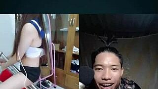 vietnamese girl bent over for doggystyle pounding on chair, free undress 😈