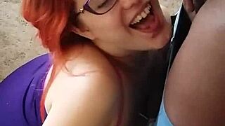 Hot wife feels overwhelming pleasure from throatfucking by big black cock part 2