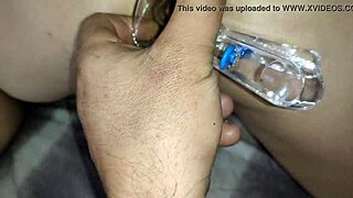 she explores her ass with a dilator and medical speculum in a casual session