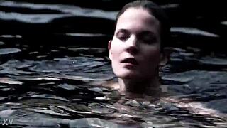 Damn, Look at This Supernatural Sexy Bikini Girl Swimming!