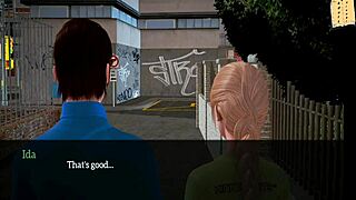 In my new family series, the blonde explores erotic adventures with anime characters