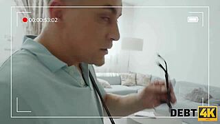 i got my shaved pussy drilled in pov with black guy