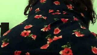 Relaxing Massage With The Neighbor In Her Floral Dress