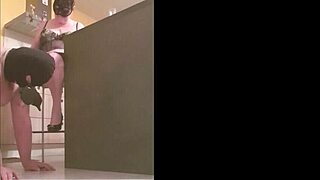 Mistress dominating her slave