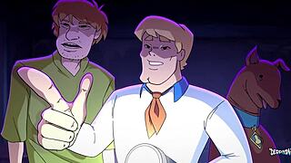 Mystery Bang Turns Into Wild Cartoon Orgy Gangbang Scene