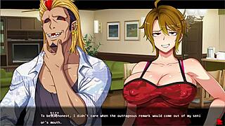 In this hentai anime, the busty wife gets creampied in a cheating netorare scenario