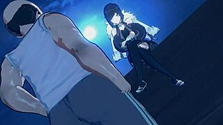 Yelan in hentai anime, ready for action?