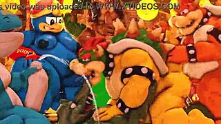 Moonwulf’s Wild Cartoon Compilation of Furry Gay Group Orgy Scenes