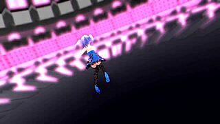 Hatsune Miku gets intensely fucked in bold hentai anime scene