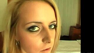 Wow, this cute 18+ blonde gets pumped hard outdoors in POV! 🔥