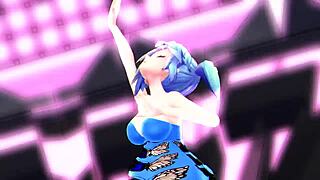 Hatsune Miku gets intensely fucked in bold hentai anime scene