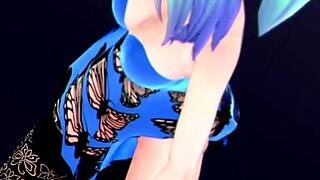 Hatsune Miku gets intensely fucked in bold hentai anime scene