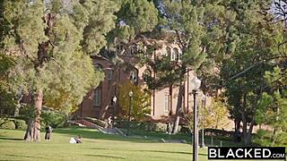 Blacked Small 18+ Rich Girl Loves Interracial BBC Creampie Action.