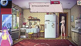 Souper game demo featuring a hot elf blonde in anime hentai style.