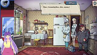 Souper game demo featuring a hot elf blonde in anime hentai style.