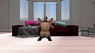 Old and young couples meet up at Bololo chat in Second Life