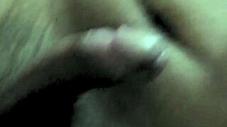 Gran Charly enjoys solo play with his massive cock